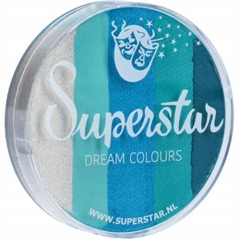 Farba do malowania twarzy i ciała Superstar Split Cake Ice 45 g Farba do malowania twarzy i ciała Superstar Split Cake Ice 45 g