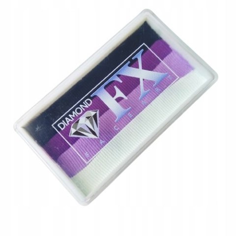 Farba do malowania twarzy i ciała Diamond FX Split Cake 28 g Batgirl Farba do malowania twarzy i ciała Diamond FX Split Cake 28 g Batgirl