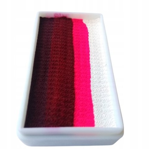 Farba do malowania twarzy i ciała Diamond FX Split Cake 28 g Evil Rose Farba do malowania twarzy i ciała Diamond FX Split Cake 28 g Evil Rose