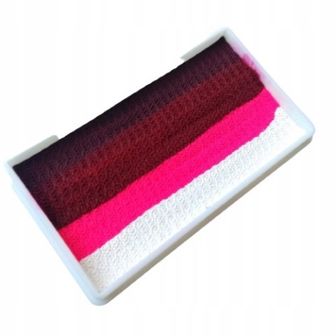 Farba do malowania twarzy i ciała Diamond FX Split Cake 28 g Evil Rose Farba do malowania twarzy i ciała Diamond FX Split Cake 28 g Evil Rose