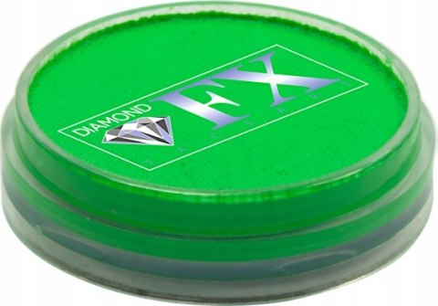 NEON Zielona farba do malowania twarzy i ciała Diamond FX 10 g