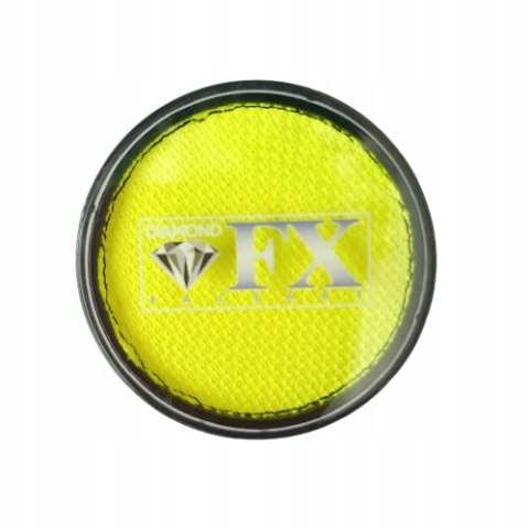 NEON żółta farba do twarzy i ciała Diamond FX 10 g NEON żółta farba do twarzy i ciała Diamond FX 10 g