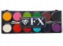 Paleta farb do malowania twarzy i ciała Diamond FX 12x10g