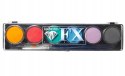 Paleta pastelowych farb do malowania twarzy i ciała Diamond FX 6x10g