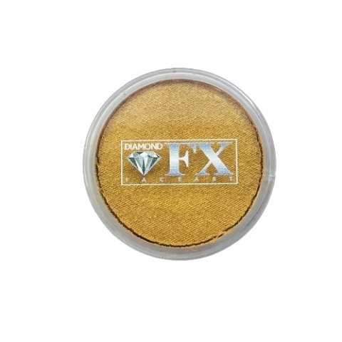 Farba do malowania twarzy i ciała Diamond FX 10 g Metallic Gold Farba do malowania twarzy i ciała Diamond FX 10 g Metallic Gold