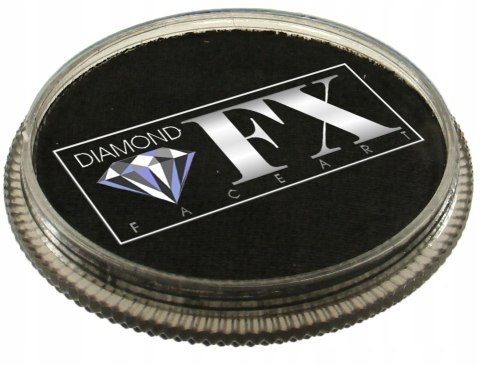 Farba do malowania twarzy i ciała Diamond FX Metallic Black 30 g Farba do malowania twarzy i ciała Diamond FX Metallic Black 30 g
