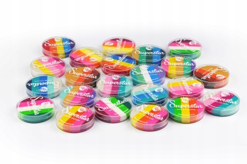 Farba do malowania twarzy i ciała Superstar Split Cake Carnival 45 g Farba do malowania twarzy i ciała Superstar Split Cake Carnival 45 g
