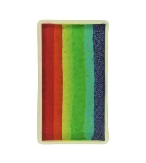 Farba do twarzy i ciała Diamond FX Split Cake 28 g RAINBOW Farba do twarzy i ciała Diamond FX Split Cake 28 g RAINBOW