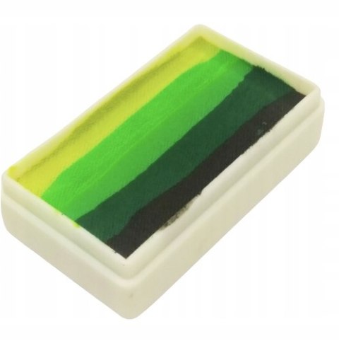 Farba do malowania twarzy i ciała Diamond FX Split Cake 28 g GREEN CARPET Farba do malowania twarzy i ciała Diamond FX Split Cake 28 g GREEN CARPET