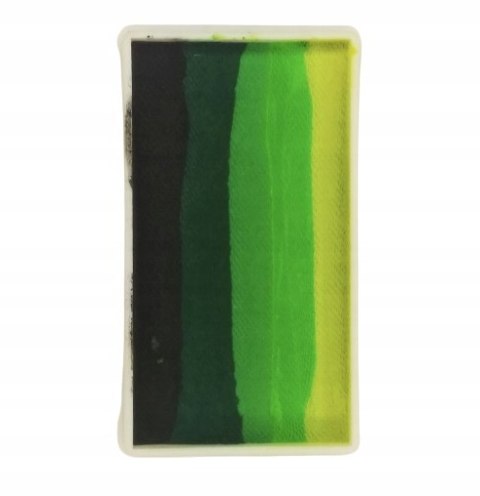 Farba do malowania twarzy i ciała Diamond FX Split Cake 28 g GREEN CARPET Farba do malowania twarzy i ciała Diamond FX Split Cake 28 g GREEN CARPET