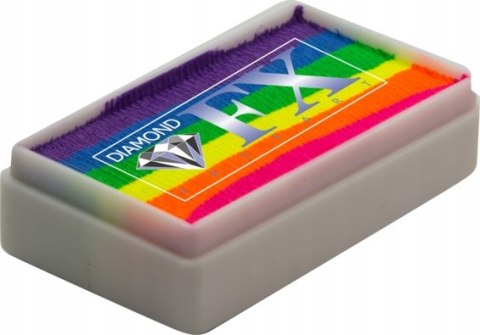 Farba do malowania twarzy i ciała Diamond FX Split Cake NEON NIGHTS 28 g Farba do malowania twarzy i ciała Diamond FX Split Cake NEON NIGHTS 28 g