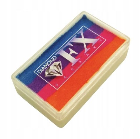 Farba do twarzy i ciała Diamond FX Split Cake 28 g NEON SUN Farba do twarzy i ciała Diamond FX Split Cake 28 g NEON SUN