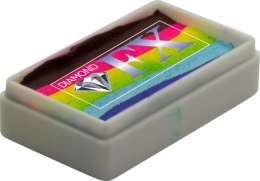 Farba do malowania twarzy i ciała Diamond FX Split Cake 28 g Bright Rainbow