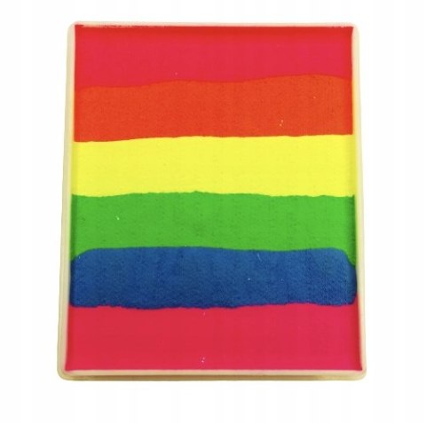 Farba do malowania twarzy i ciała Diamond FX Split Cake 50 g Neon Rainbow Farba do malowania twarzy i ciała Diamond FX Split Cake 50 g Neon Rainbow