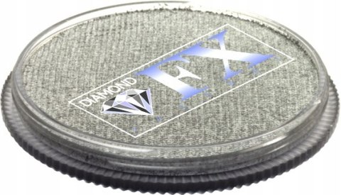 Farba do malowania twarzy i ciała Diamond FX 30 g Metallic Silver Farba do malowania twarzy i ciała Diamond FX 30 g Metallic Silver