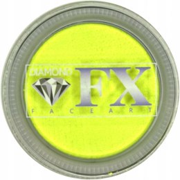 NEON żółta UV farba do malowania twarzy i ciała Diamond FX 30 g