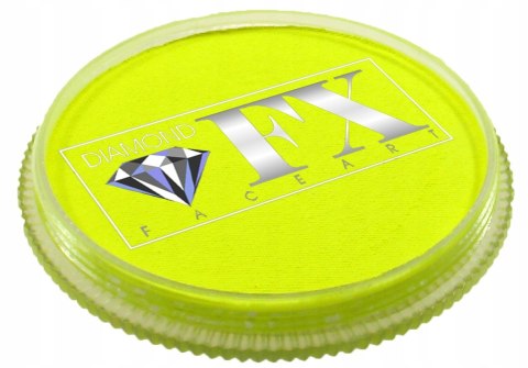 NEON żółta UV farba do malowania twarzy i ciała Diamond FX 30 g NEON żółta UV farba do malowania twarzy i ciała Diamond FX 30 g