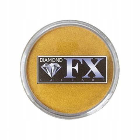 Farba do malowania twarzy i ciała Diamond FX 30 g Metallic Gold Farba do malowania twarzy i ciała Diamond FX 30 g Metallic Gold