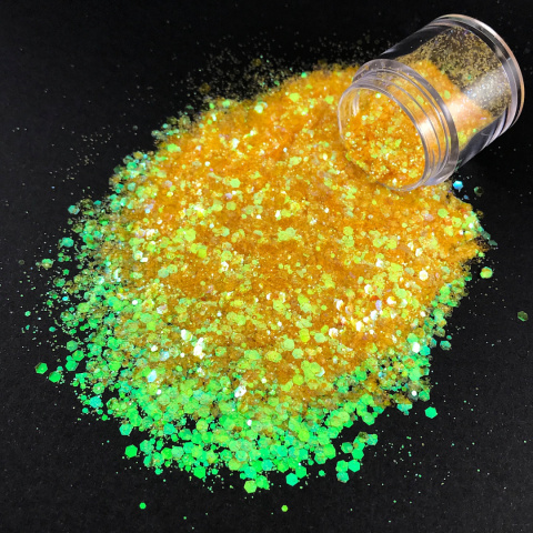 BROKAT SYPKI HOLOGRAFICZNY MIX CHUNKY GLITTERR 10 ml