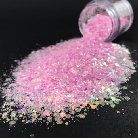 BROKAT SYPKI HOLOGRAFICZNY MIX CHUNKY GLITTER 10 ml