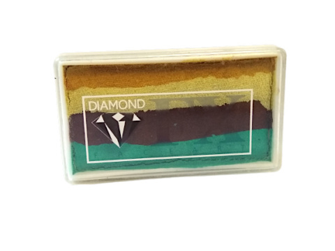 Farba do malowania twarzy i ciała Diamond FX Split Cake 28 g AQUA MANIA Farba do malowania twarzy i ciała Diamond FX Split Cake 28 g AQUA MANIA