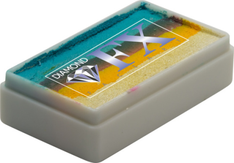 Farba do malowania twarzy i ciała Diamond FX Split Cake 28 g CLOUD