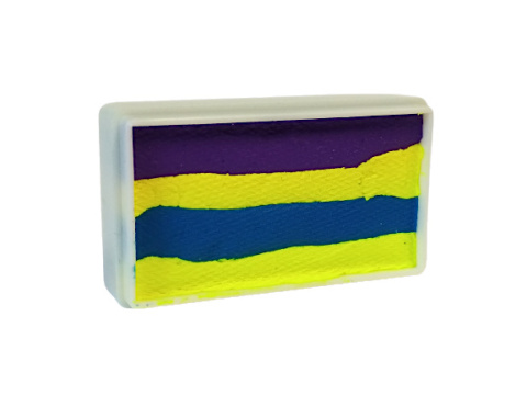 Farba do malowania twarzy i ciała Diamond FX Split Cake 28 g NEON MINT Farba do malowania twarzy i ciała Diamond FX Split Cake 28 g NEON MINT
