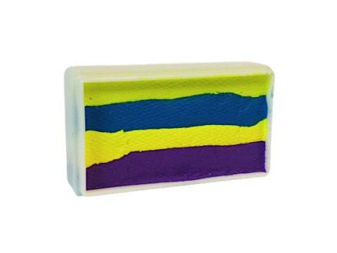 Farba do malowania twarzy i ciała Diamond FX Split Cake 28 g NEON MINT Farba do malowania twarzy i ciała Diamond FX Split Cake 28 g NEON MINT