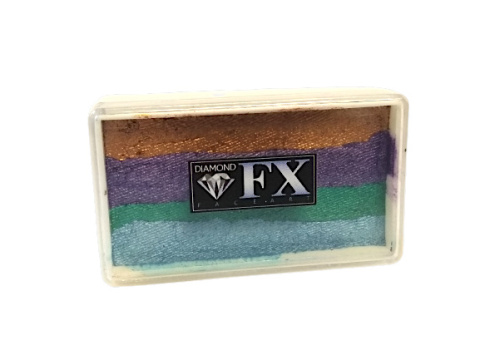 Farba do malowania twarzy i ciała Diamond FX Split Cake 28 g NIGHT FALL Farba do malowania twarzy i ciała Diamond FX Split Cake 28 g NIGHT FALL