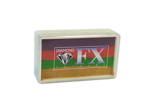 Farba do malowania twarzy i ciała Diamond FX Split Cake 28 g PUNK Farba do malowania twarzy i ciała Diamond FX Split Cake 28 g PUNK