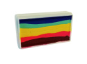 Farba do malowania twarzy i ciała Diamond FX Split Cake 28 g REAL RAINBOW