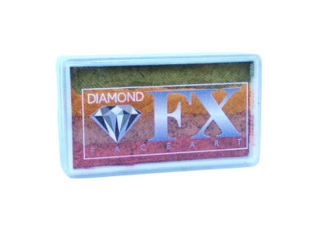 Farba do malowania twarzy i ciała Diamond FX Split Cake 28 g SPICE WRECK Farba do malowania twarzy i ciała Diamond FX Split Cake 28 g SPICE WRECK