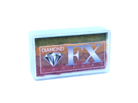 Farba do malowania twarzy i ciała Diamond FX Split Cake 28 g SPICE WRECK Farba do malowania twarzy i ciała Diamond FX Split Cake 28 g SPICE WRECK