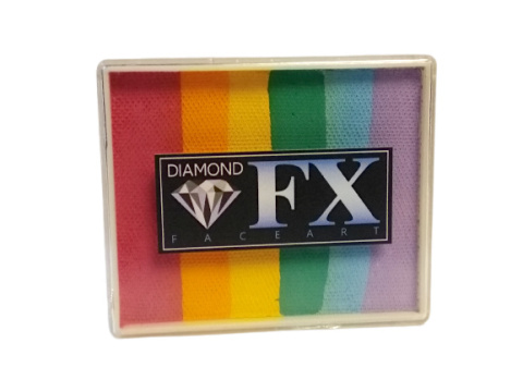 Farba do twarzy i ciała Diamond FX Split Cake 50 g BLURRED LINES Farba do twarzy i ciała Diamond FX Split Cake 50 g BLURRED LINES