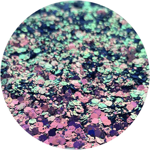 BROKAT SYPKI HOLOGRAFICZNY CHAMELEON MIX CHUNKY GLITTER 10 g BROKAT SYPKI HOLOGRAFICZNY CHAMELEON MIX CHUNKY GLITTER 10 g