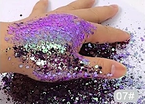 BROKAT SYPKI HOLOGRAFICZNY CHAMELEON MIX CHUNKY GLITTER 10 g BROKAT SYPKI HOLOGRAFICZNY CHAMELEON MIX CHUNKY GLITTER 10 g