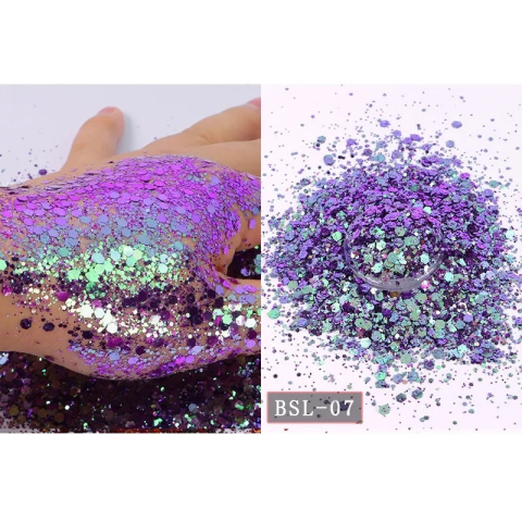 BROKAT SYPKI CHAMELEON MIX CHUNKY GLITTER 30 ml BROKAT SYPKI CHAMELEON MIX CHUNKY GLITTER 30 ml