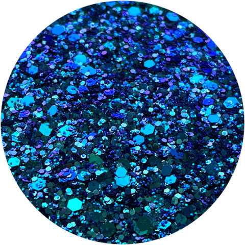 BROKAT SYPKI HOLOGRAFICZNY CHAMELEON MIX CHUNKY GLITTER BSL-01 10 g, 20 g, 30 g, 100 g.