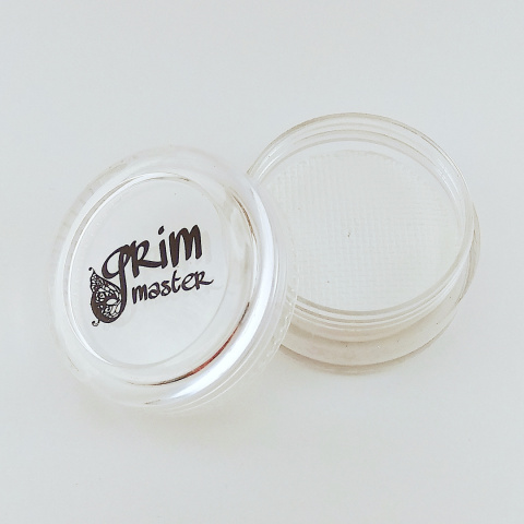 Farba do malowania twarzy ciała GrimMaster White 10 g Farba do malowania twarzy ciała GrimMaster White 10 g
