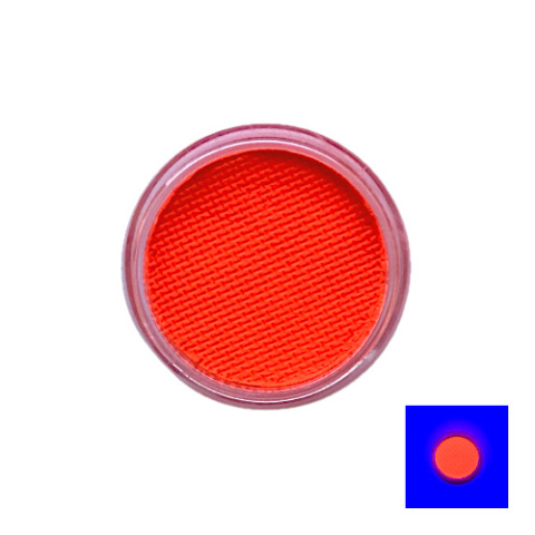 Farba do malowania twarzy i ciała GrimMaster Neon Red Orange 10 g Farba do malowania twarzy i ciała GrimMaster Neon Red Orange 10 g