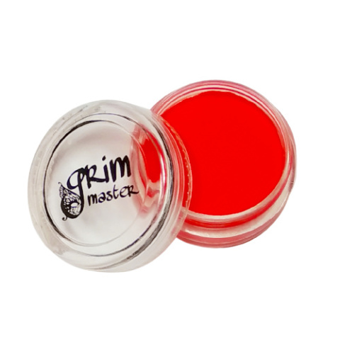 Farba do malowania twarzy i ciała GrimMaster Neon Red Orange 10 g Farba do malowania twarzy i ciała GrimMaster Neon Red Orange 10 g