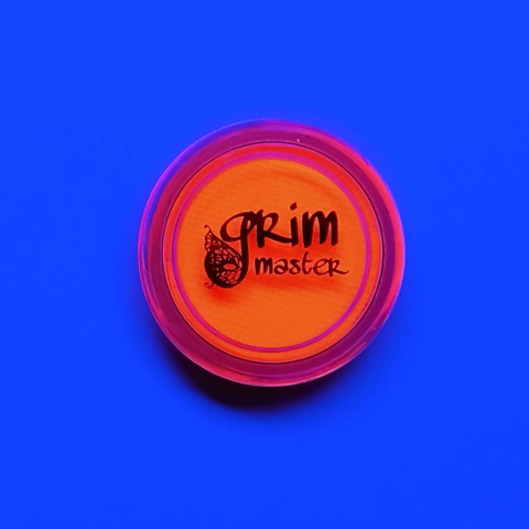 Farba do malowania twarzy i ciała GrimMaster Neon Orange 10 g Farba do malowania twarzy i ciała GrimMaster Neon Orange 10 g