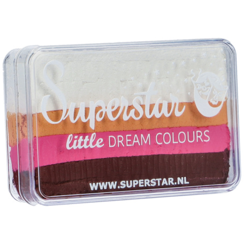Farba do malowania twarzy i ciała Superstar Split Cake Little Rose 30g Farba do malowania twarzy i ciała Superstar Split Cake Little Rose 30g