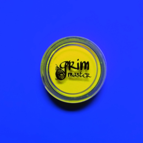 Farba do malowania twarzy i ciała GrimMaster Neon Yellow 10 g Farba do malowania twarzy i ciała GrimMaster Neon Yellow 10 g