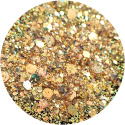 BROKAT SYPKI HOLOGRAFICZNY GOLD MIX CHUNKY GLITTER #170 10 g, 100 g, 500 g, 1000 g.