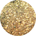 BROKAT SYPKI HOLOGRAFICZNY GOLD MIX CHUNKY GLITTER #170 10 g, 100 g, 500 g, 1000 g.