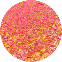 BROKAT SYPKI HOLOGRAFICZNY NEONOWY CHAMELEON MIX CHUNKY GLITTER PT-01 10 ml, 20 ml, 30 ml, 100 g, 500 g, 1000 g.