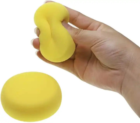 GĄBKA OWALNA OKRĄGŁA DO MALOWANIA Art & Craft SOFT SPONGE GĄBKA OWALNA OKRĄGŁA DO MALOWANIA Art & Craft SOFT SPONGE