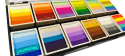 Paleta farb do malowania twarzy i ciała GrimMaster mix kolorów 12 x 10G Santorini