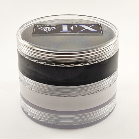 Zestaw farb do malowania twarży i ciała Diamond FX 2 x 90 g Black/White Zestaw farb do malowania twarży i ciała Diamond FX 2 x 90 g Black/White